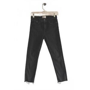 AGOLDE Sophie High Rise Skinny Black Denim Jeans - Size 26